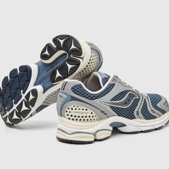 Saucony Progrid Triumph 4 DUSK / SILVER S70831-1 Mens Running Size 9.5 NEW 💙 - Picture 12 of 12